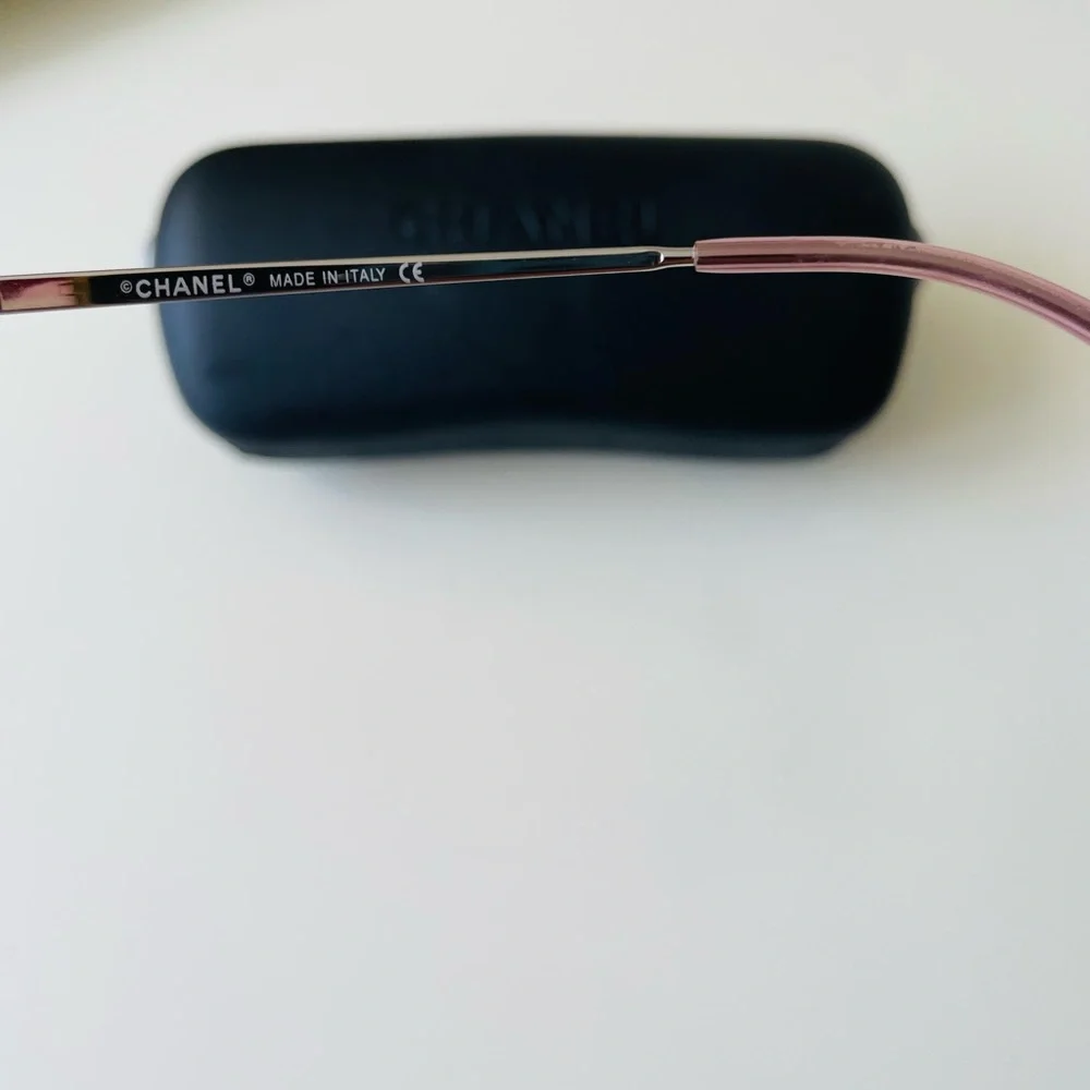 CHANEL rimless sunglasses